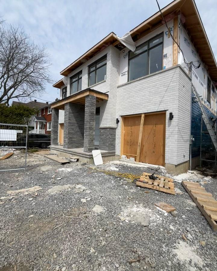 Fresh stucco finish Ottawa